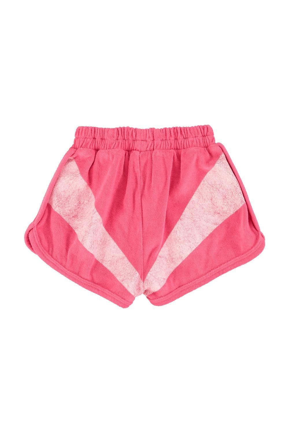 Piupiuchick Shorts Pink w/ white stripes