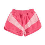 Piupiuchick Shorts Pink w/ white stripes
