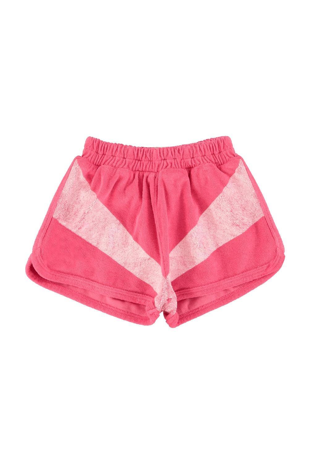 Piupiuchick Shorts Pink w/ white stripes