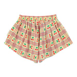 Piupiuchick Shorts light yellow w/ cherries allover