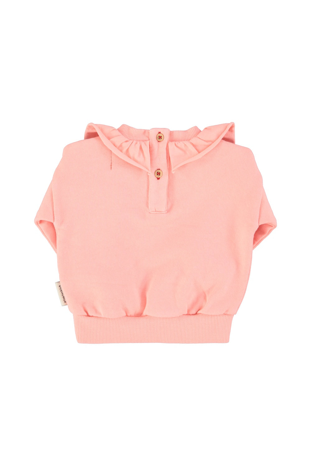 Piupiuchick Sweatshirt collar w/ strawberry