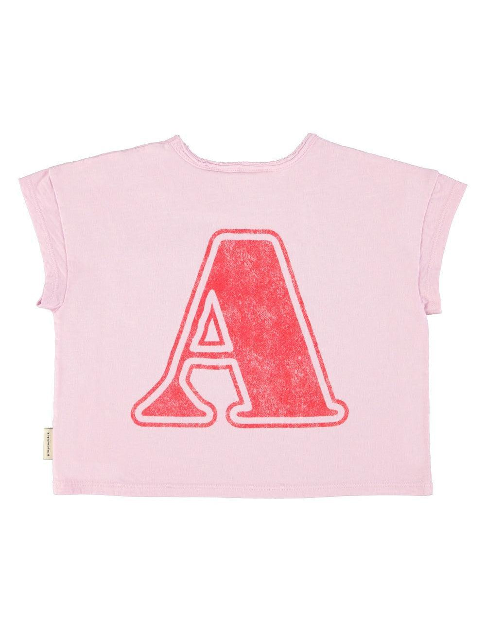 Piupiuchick T-shirt lilac w/ A print