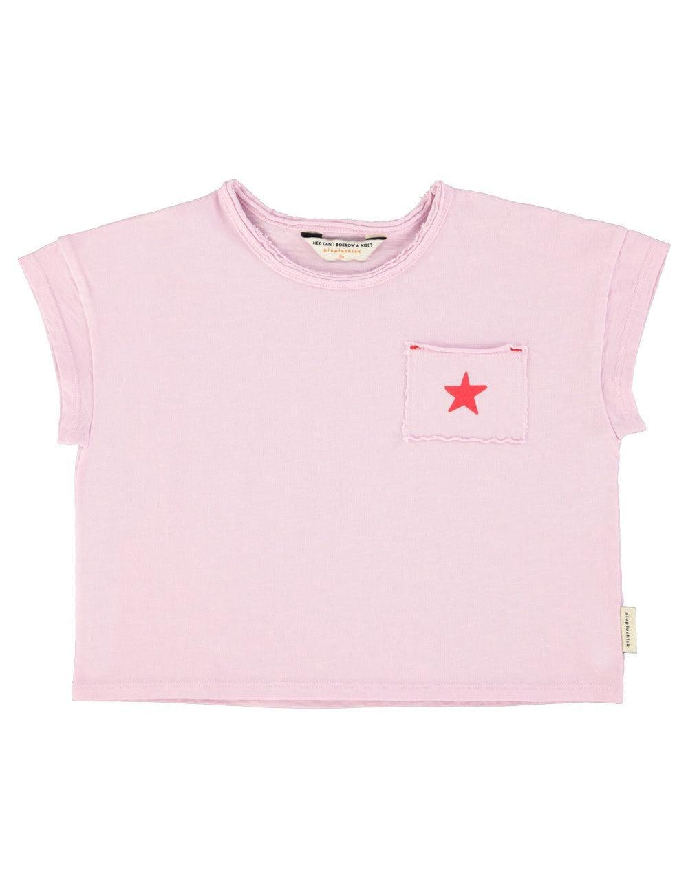 Piupiuchick T-shirt lilac w/ A print