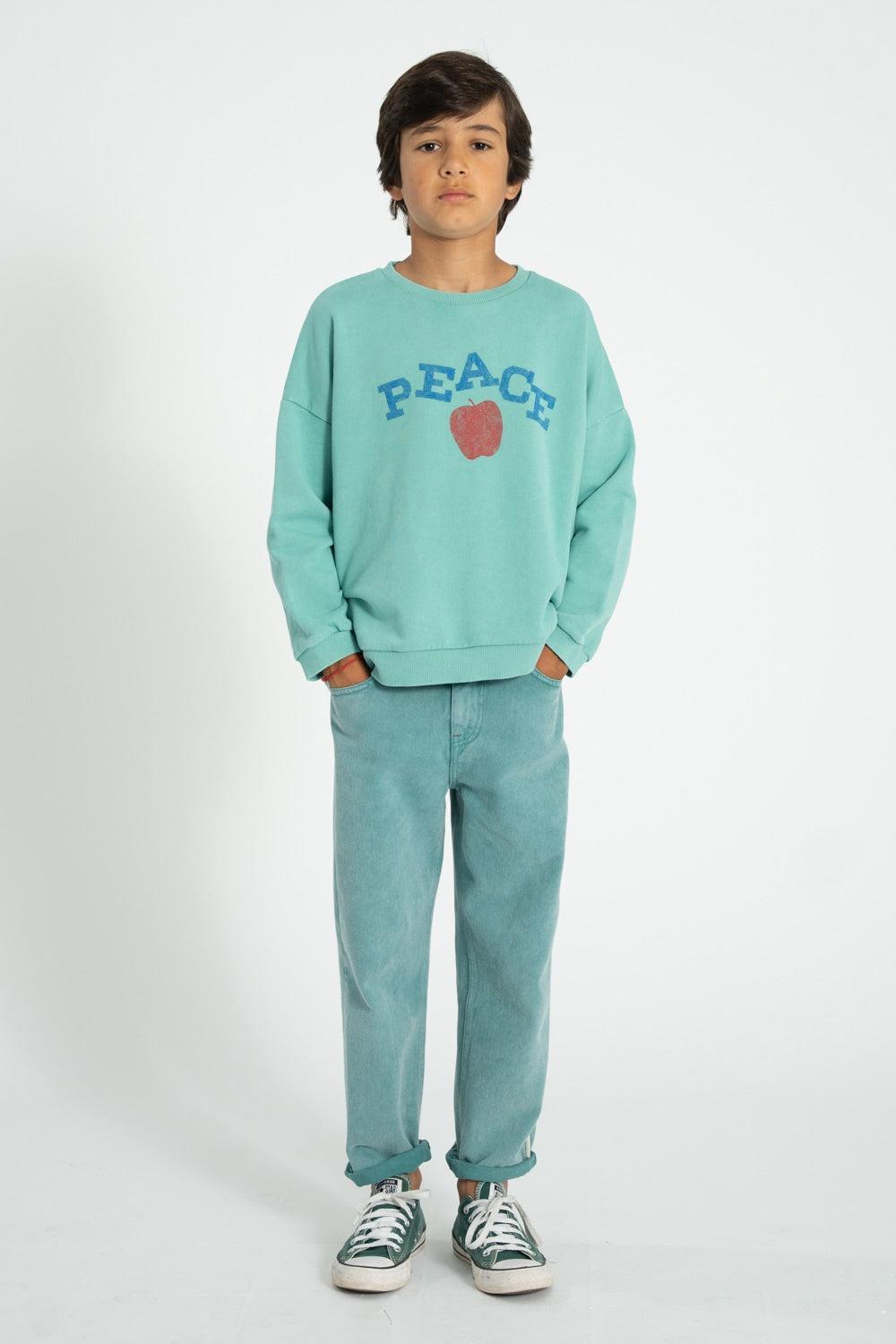 Piupiuchick Unisex trousers washed green