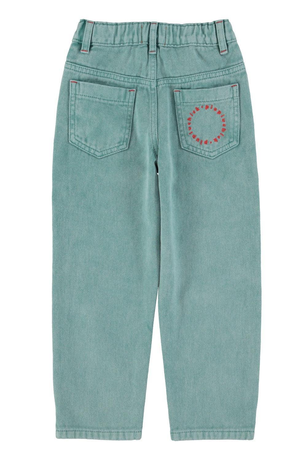 Piupiuchick Unisex trousers washed green