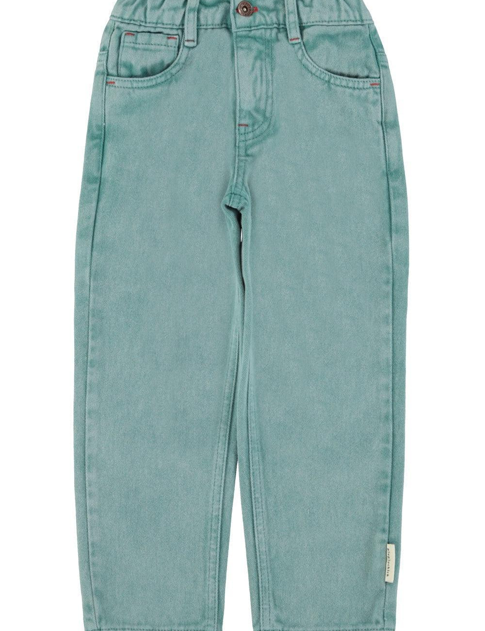 Piupiuchick Unisex trousers washed green