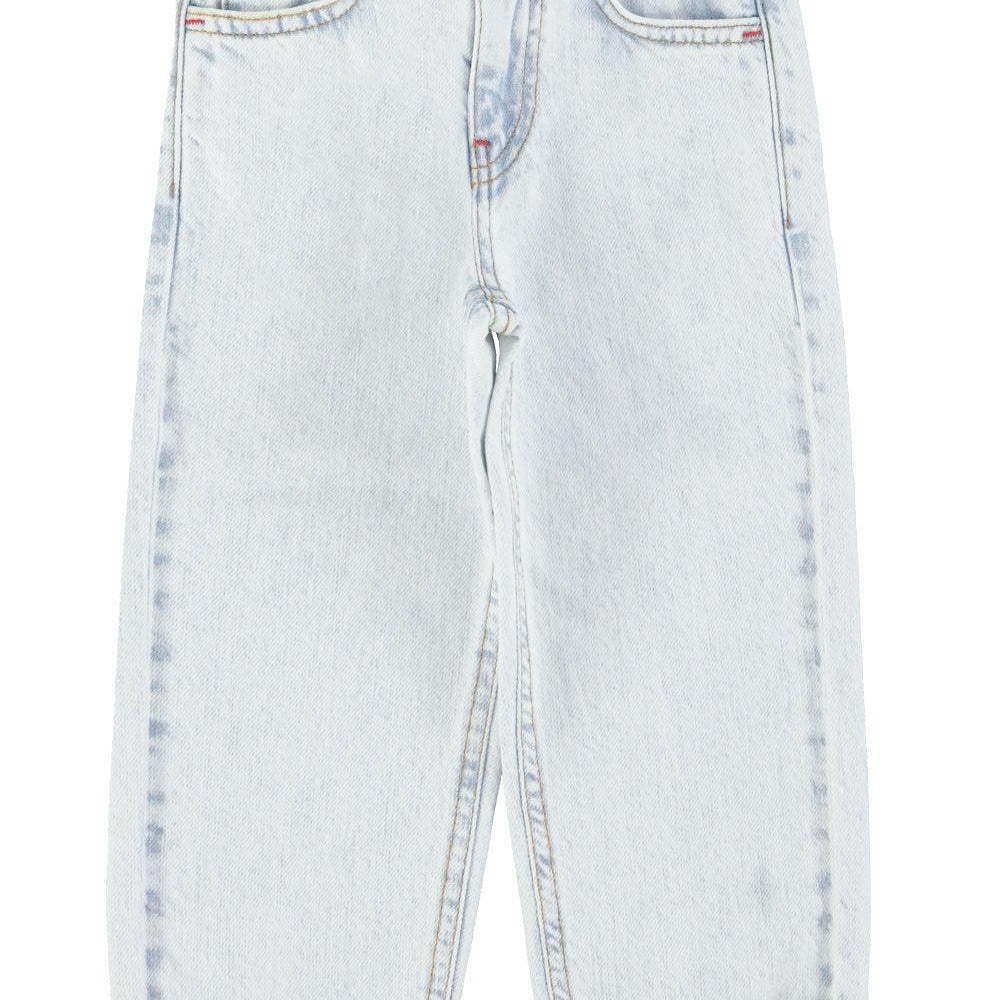 Piupiuchick Unisex trousers washed light denim