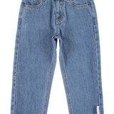 Piupiuchick | Unisex trousers washed navy denim