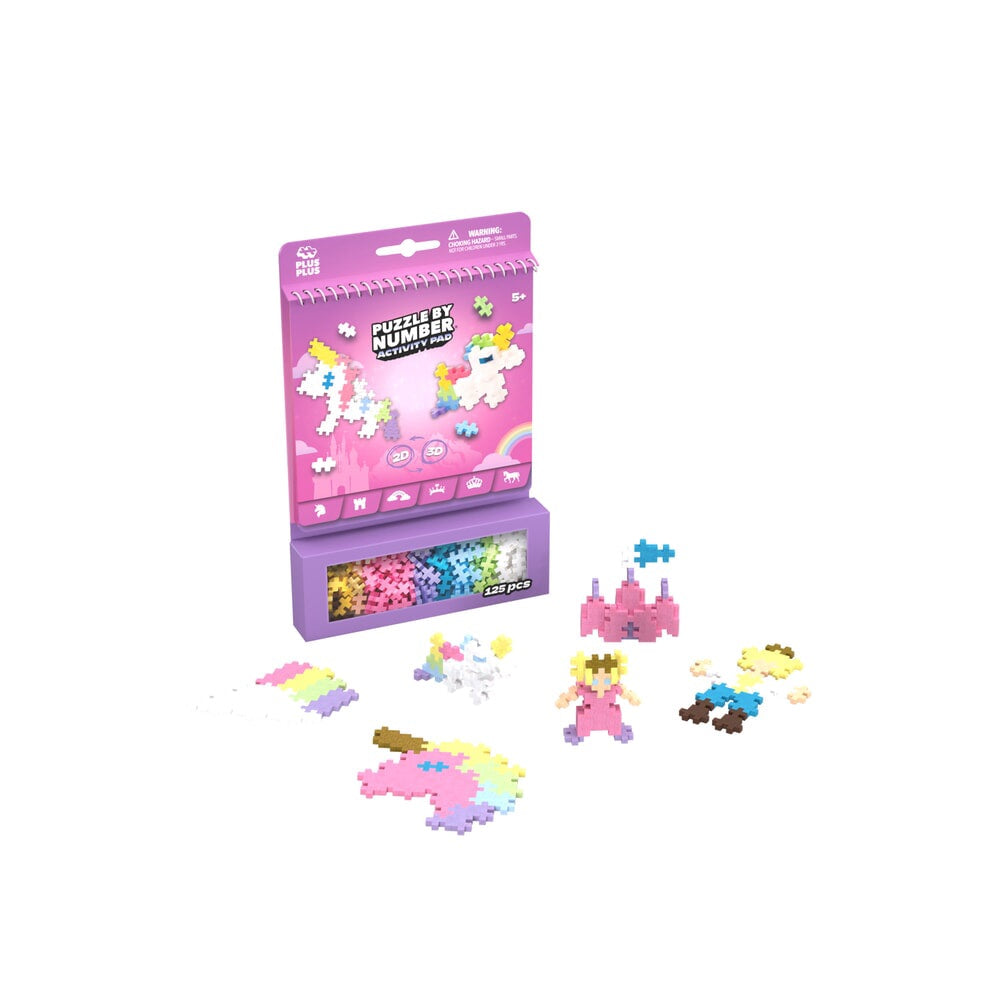 Plus- Plus | Activity pad | Unicorn