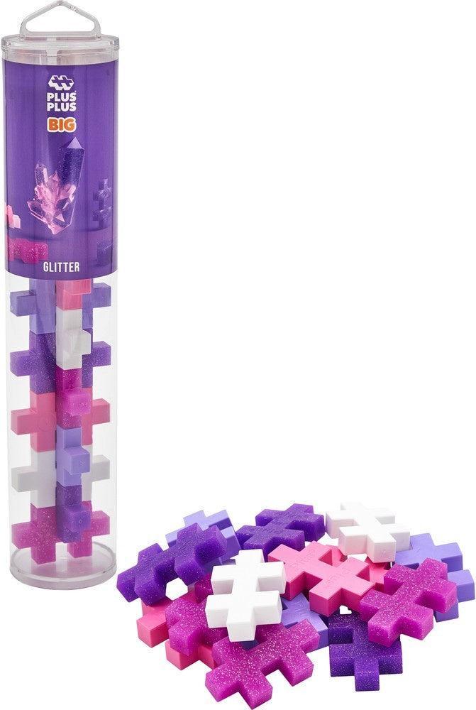 Plus-Plus | BIG Tube Glitter | 15 stuks