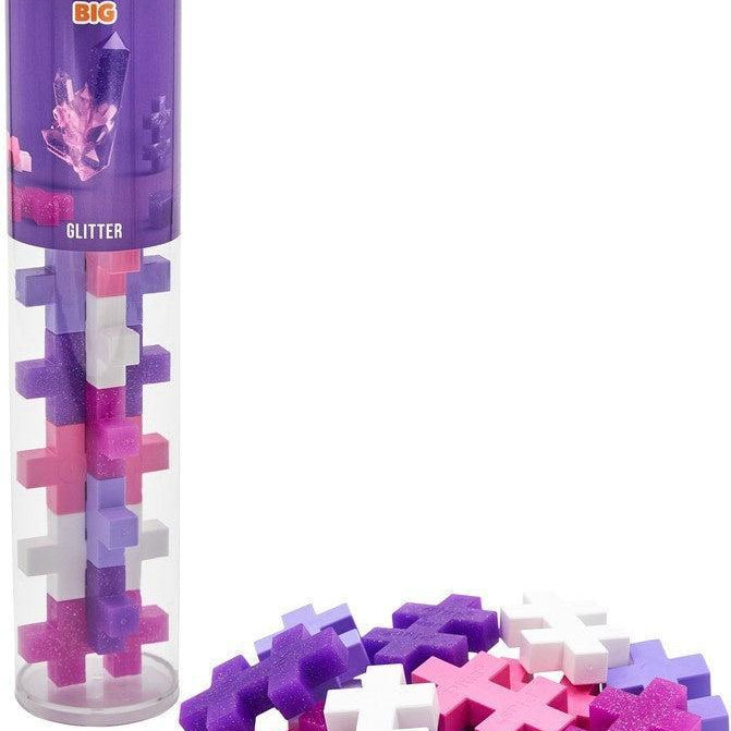 Plus-Plus | BIG Tube Glitter | 15 stuks