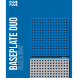Plus-Plus | Baseplates | Blauw & Grijs | 2 stuks