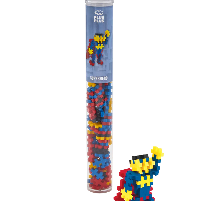 Plus-Plus | Buis 100 pcs | Superhero