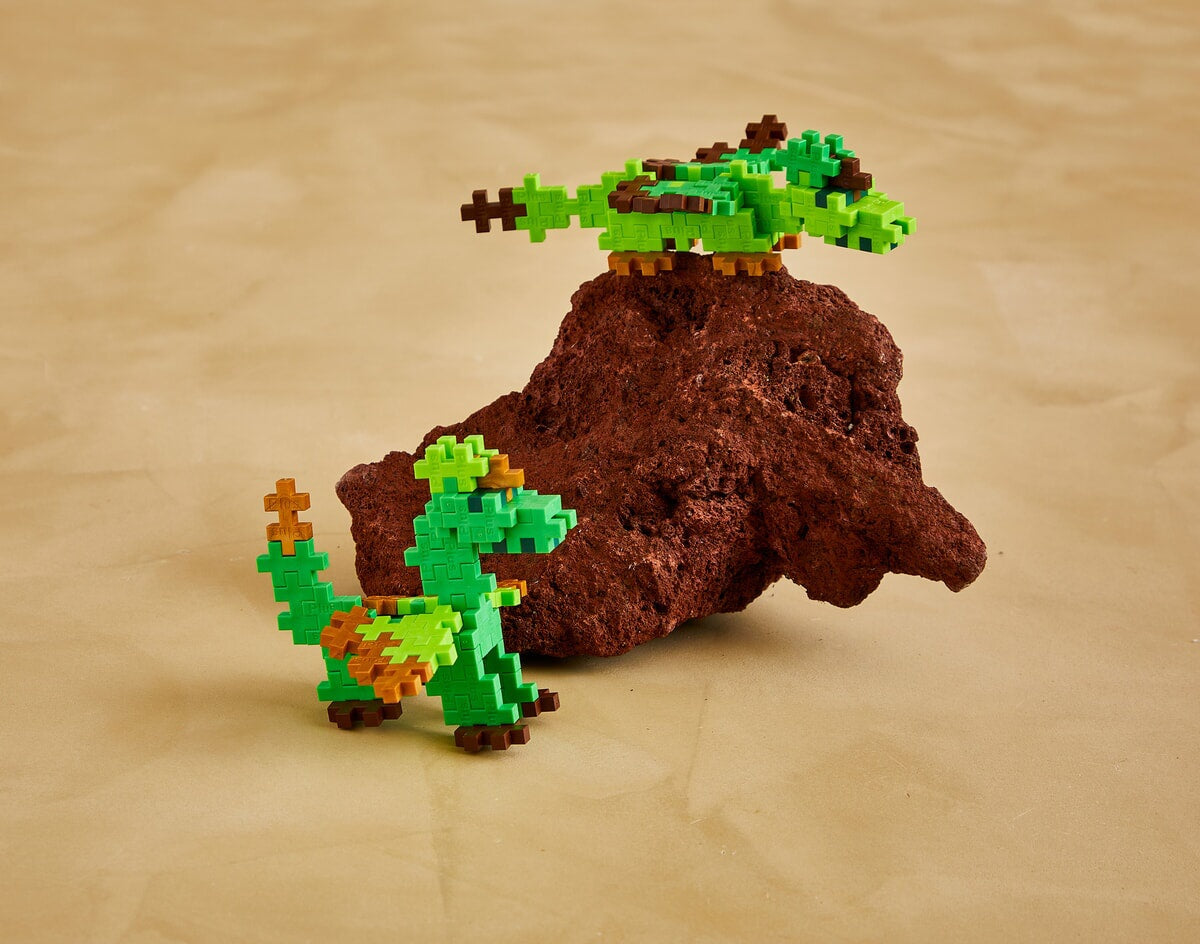 Plus-Plus | Tube Earth Dragons | 100 stuks