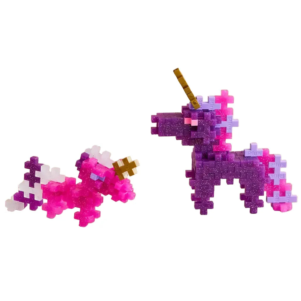 Plus-Plus | Tube Glitter Unicorns | 100 stuks