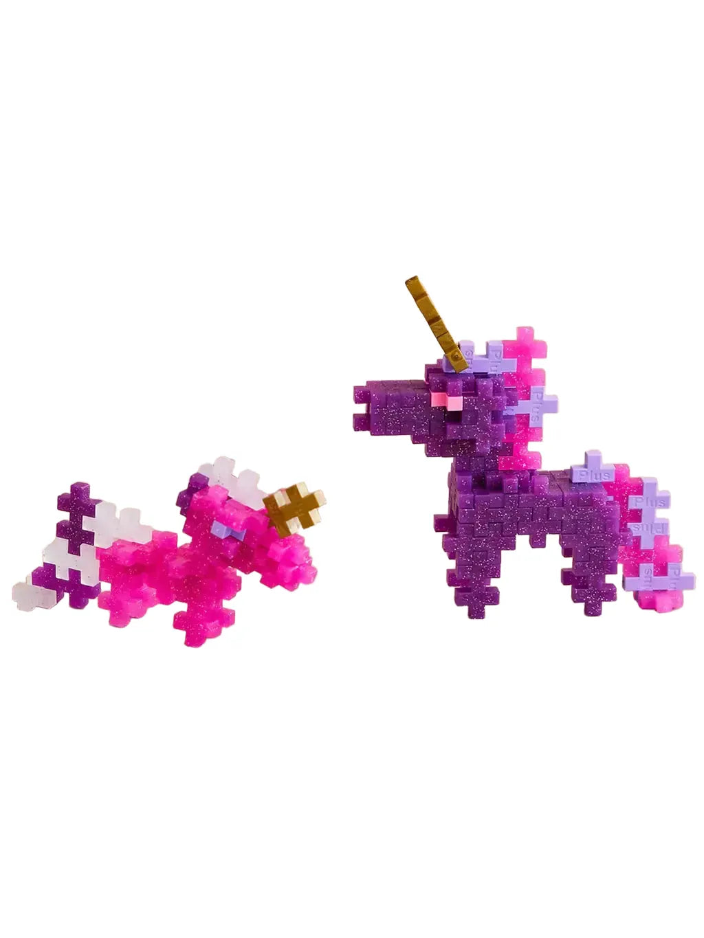 Plus-Plus | Tube Glitter Unicorns | 100 stuks