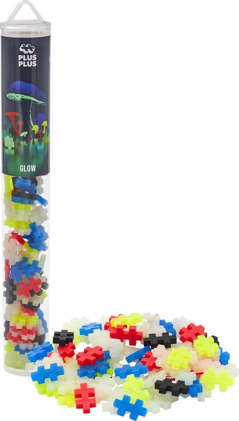Plus-Plus | Tube Glow | 100 stuks