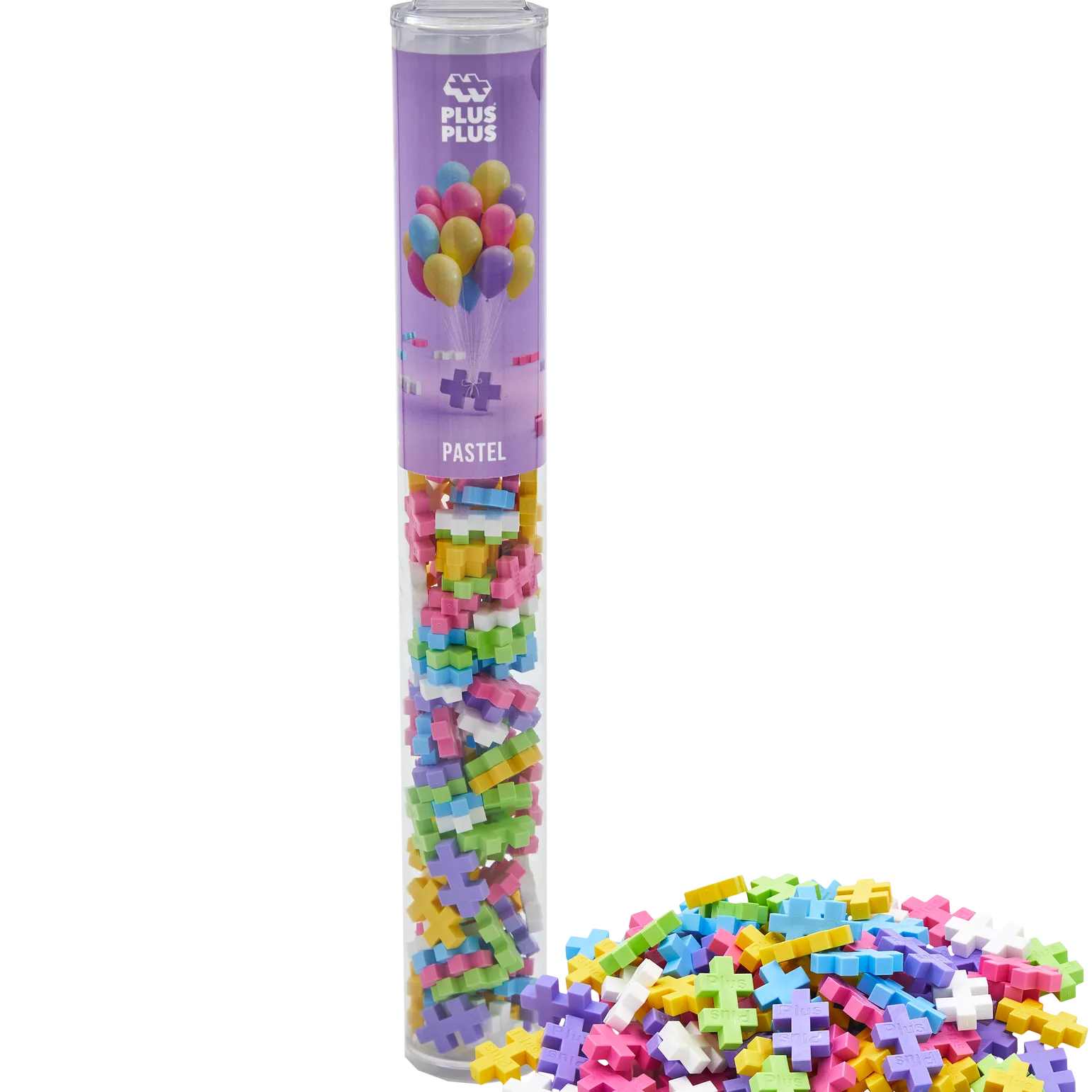 Plus-Plus | Tube Pastel | 100 stuks