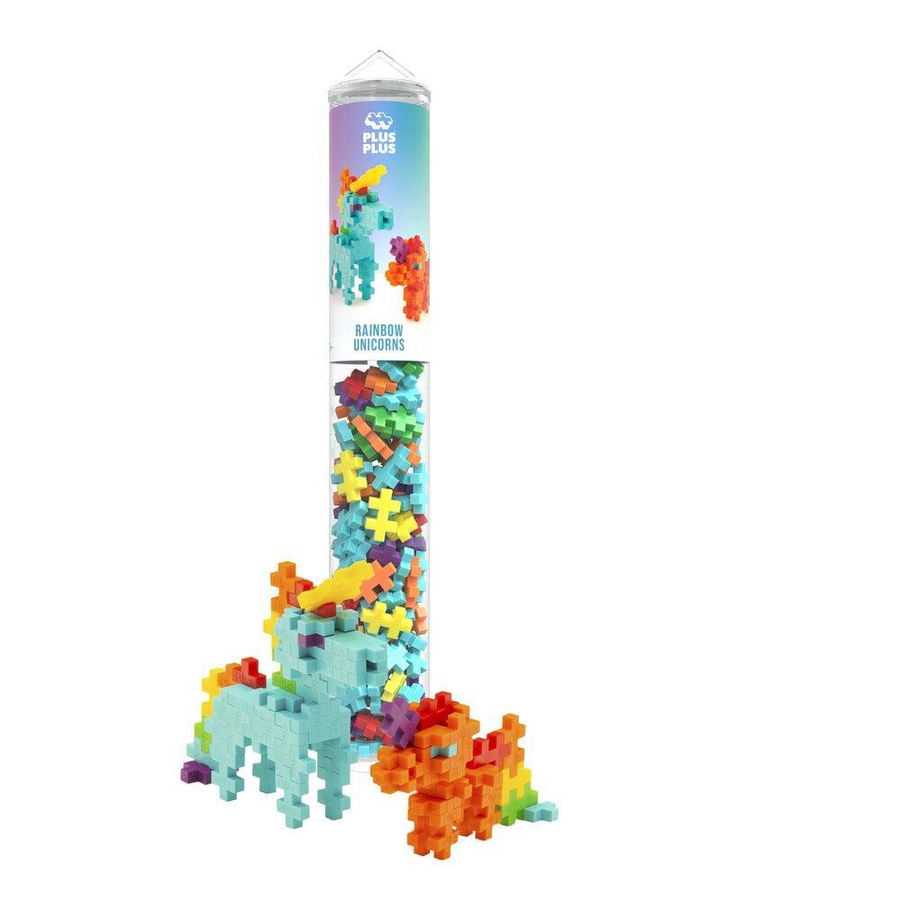 Plus-Plus | Tube Rainbow | 100 stuks