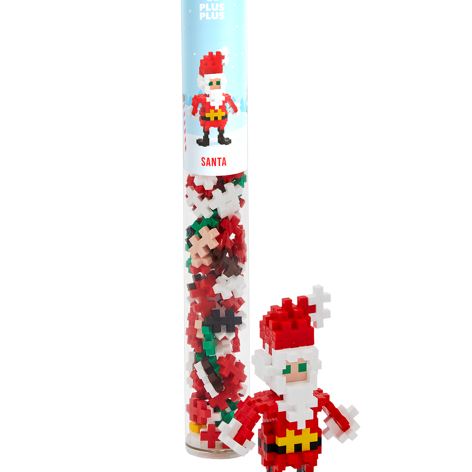 Plus-Plus | Tube Santa | 100 stuks