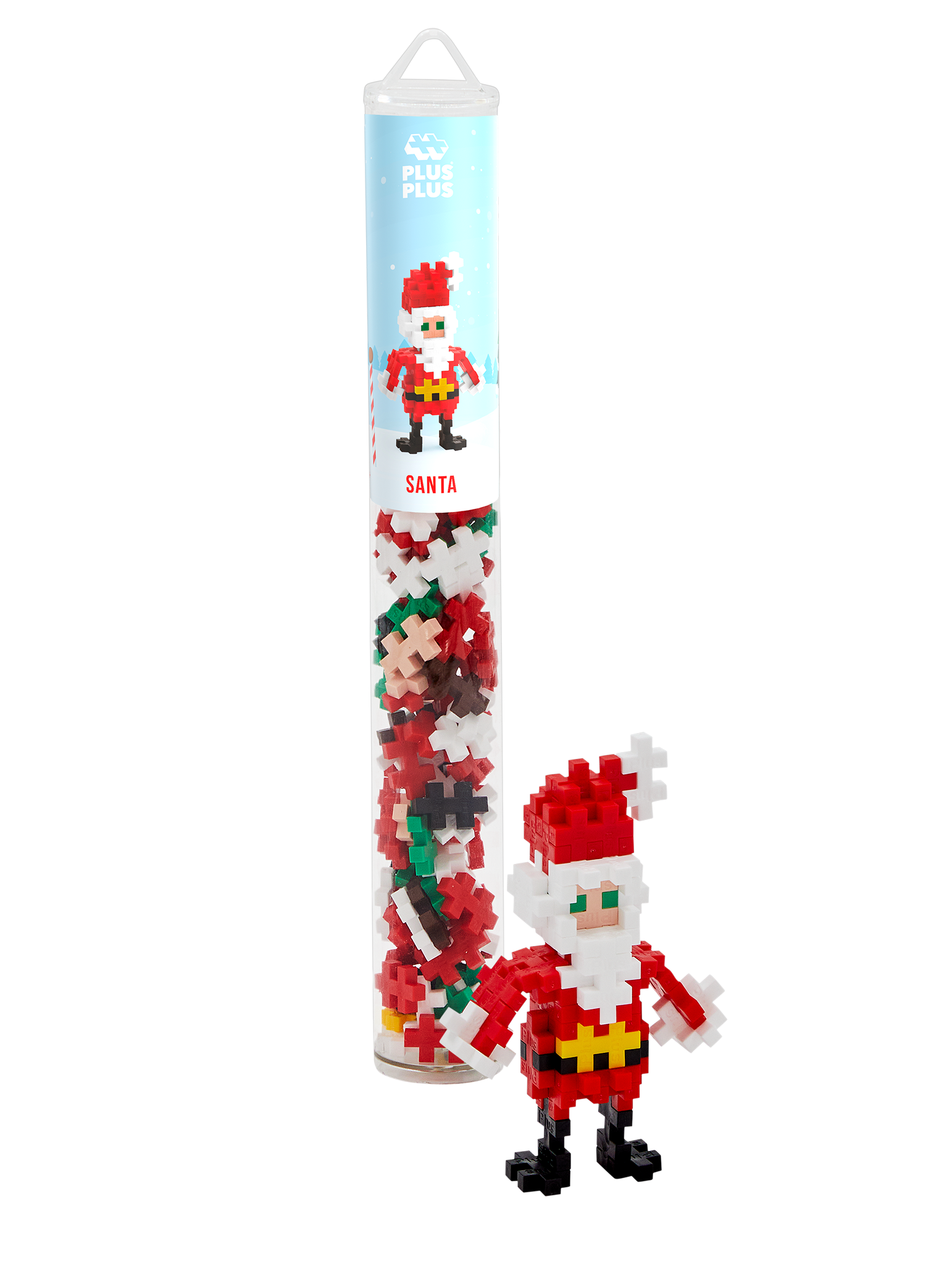 Plus-Plus | Tube Santa | 100 stuks