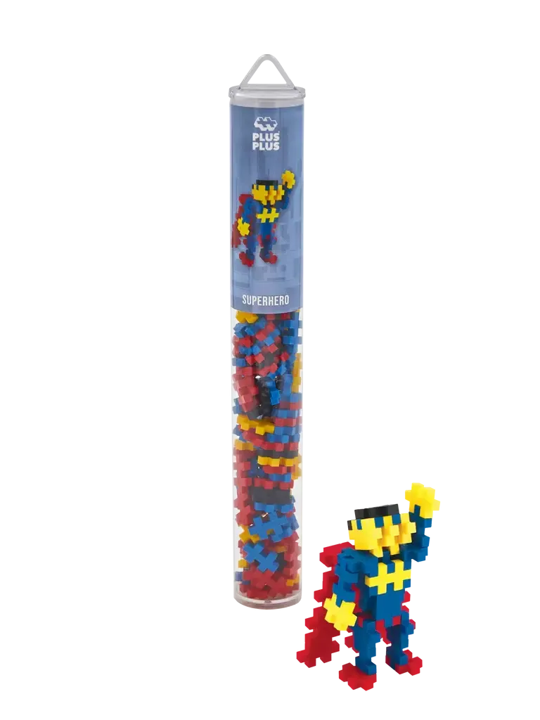 Plus-Plus | Tube Superhero | 100 stuks