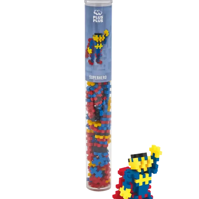 Plus-Plus | Tube Superhero | 100 stuks
