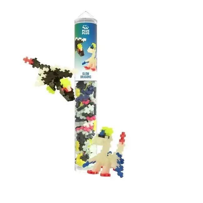 Plus-plus | buis 100 pcs | glow dragons