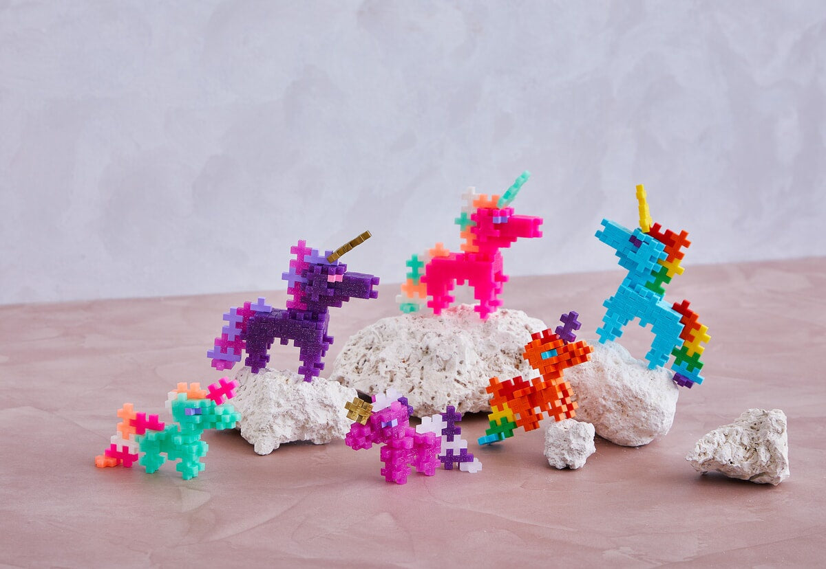 Plus-plus | buis 100 pcs | rainbow unicorns