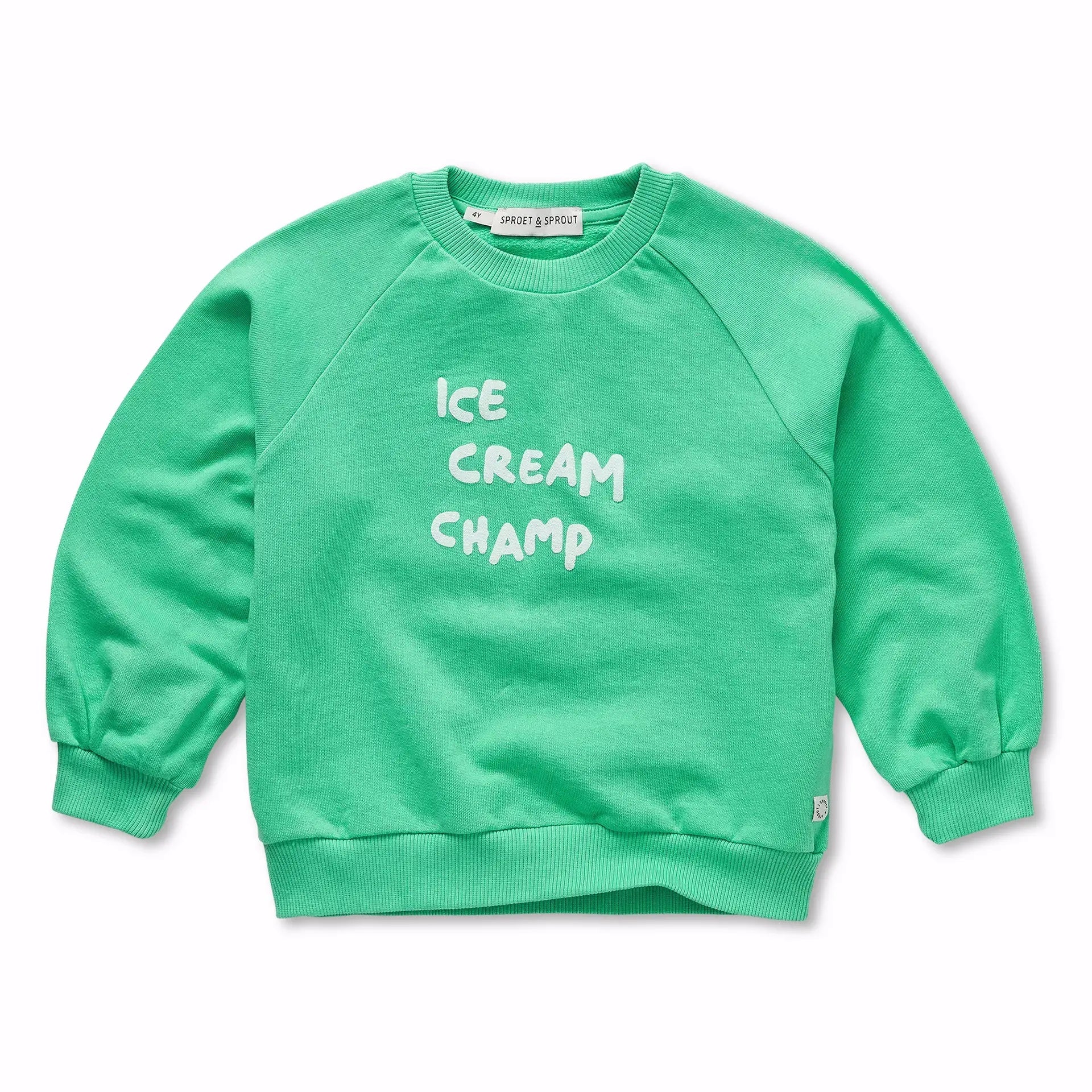 Sproet & Sprout | Raglan sweatshirt ice cream champ
