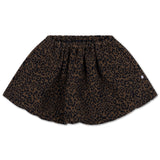 Repose AMS | Balloon Mini Skirt Chocolate Leopard Jacquard