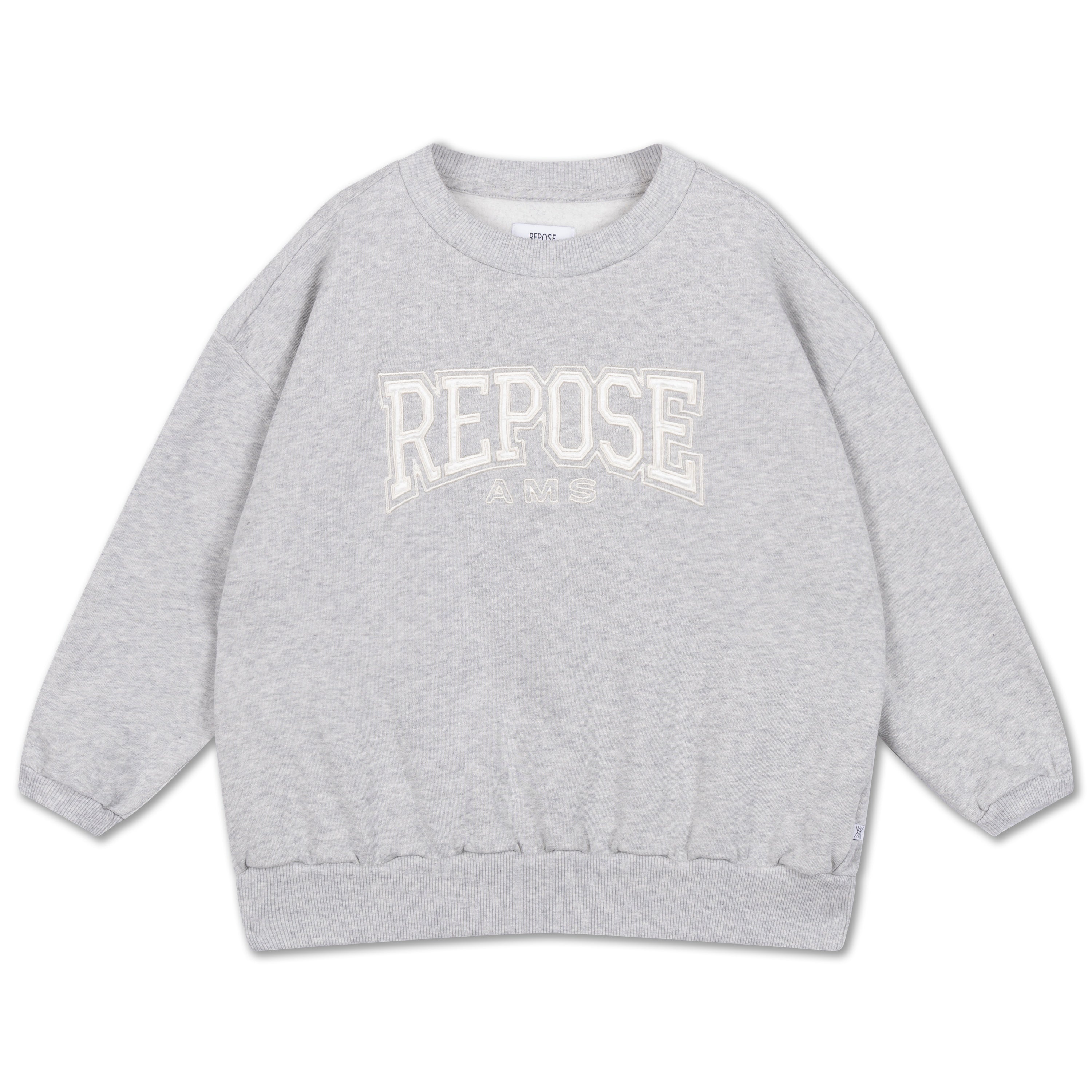 Repose AMS | Cozy Drop Sweater Light Mixed Grey