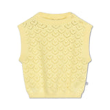 Repose Ams | Knit spencer Soft yellow