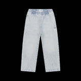 Repose | Woven denim pant - vintage mud blue