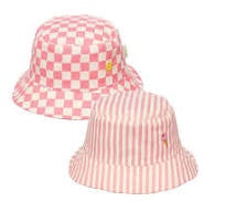 Rockahula | Bucket hat reversible | Candy stripe 3-6y