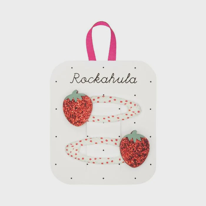 Rockahula haarspeldje aardbei