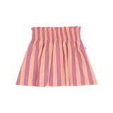 House of Jamie Smocked skirt violet bellini stripes