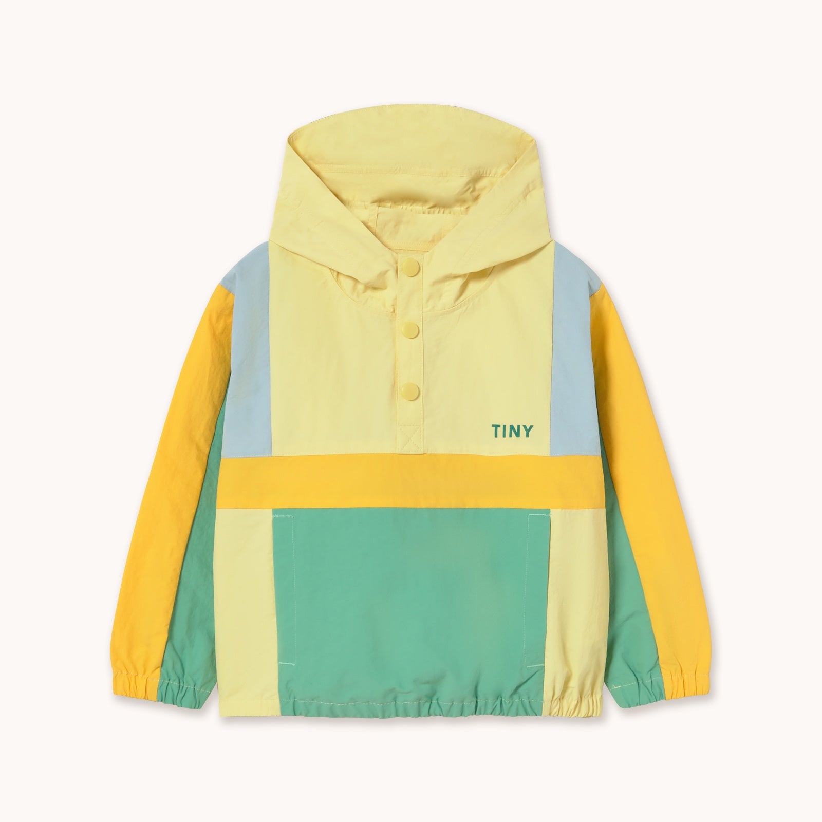 Tiny Cottons | COLOR BLOCK WOVEN JACKET multicolor