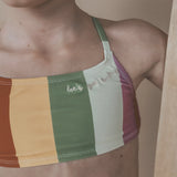 Salted Stories | Multi Stripe bikini multicolor