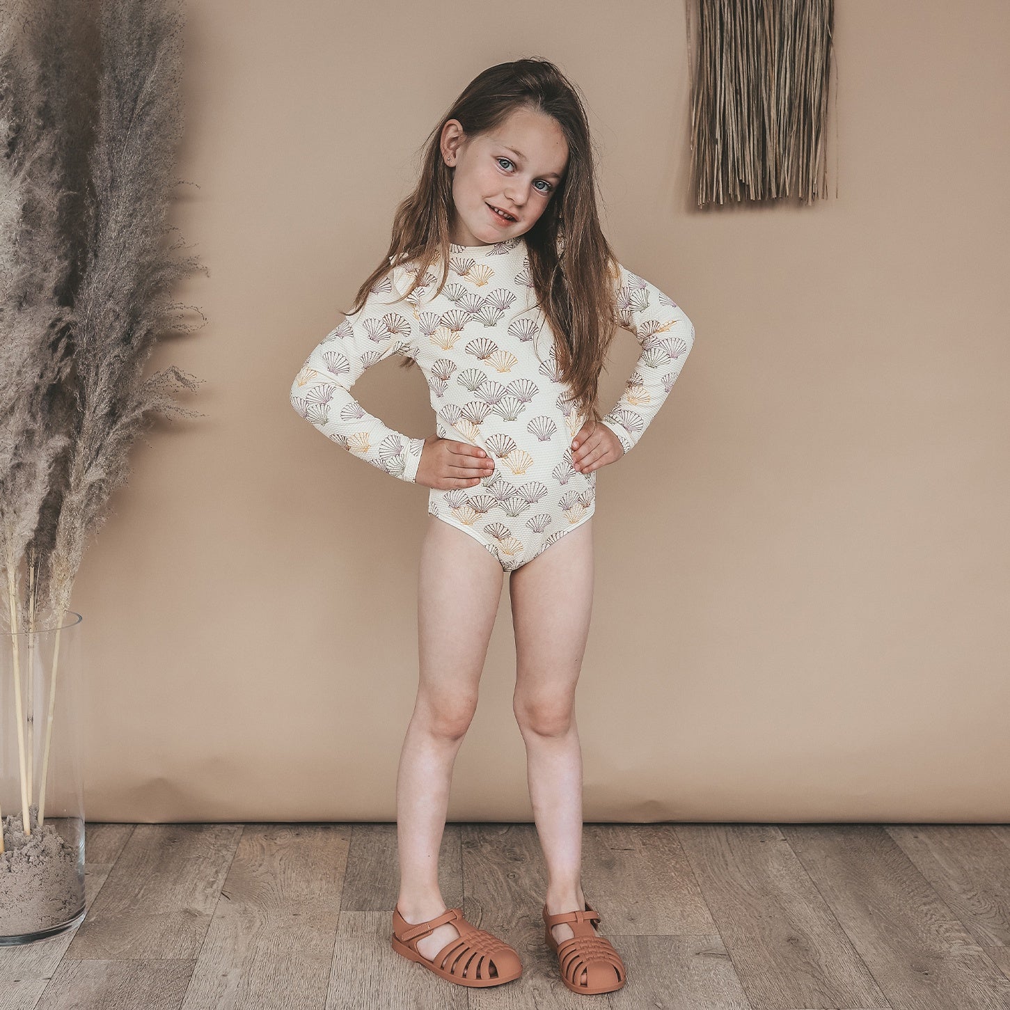 Salted Stories | Shells bodysuit multicolor