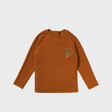 Salted Stories | Solid swim longsleeve bombay brown