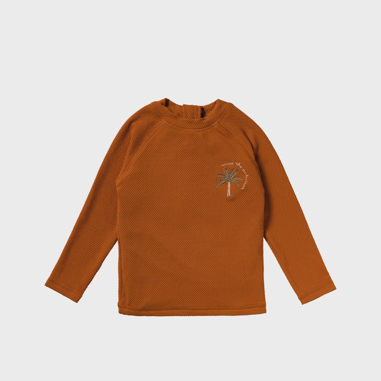 Salted Stories | Solid swim longsleeve bombay brown