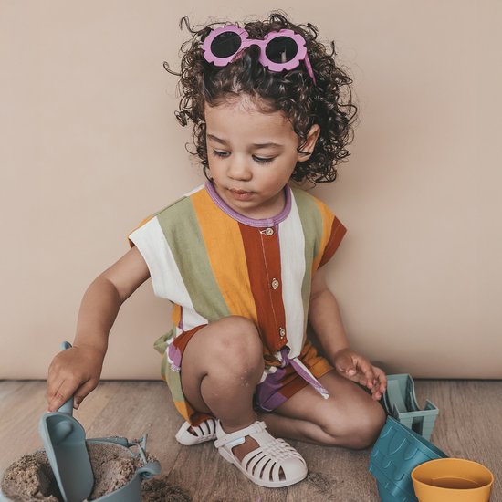 Salted stories | Multi stripe - tie jumpsuit