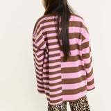 Salty Stitch | Salty Skater Tee Stripes Big/small