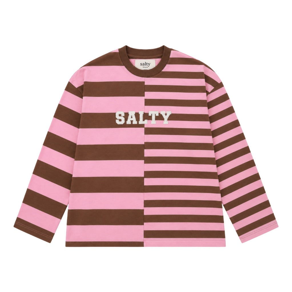 Salty Stitch | Salty Skater Tee Stripes Big/small