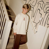 Salty Stitch | Salty Track Pants - Brown