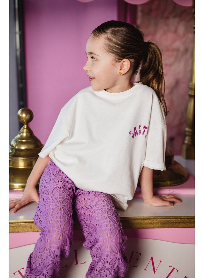 Salty Stitch | Salty seastar tee off white