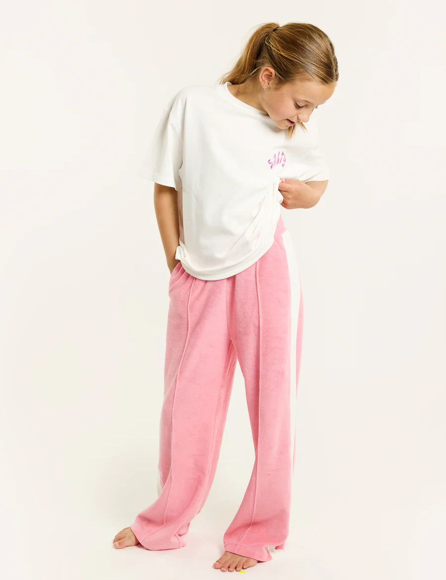 Salty Stitch | Salty track pants pink