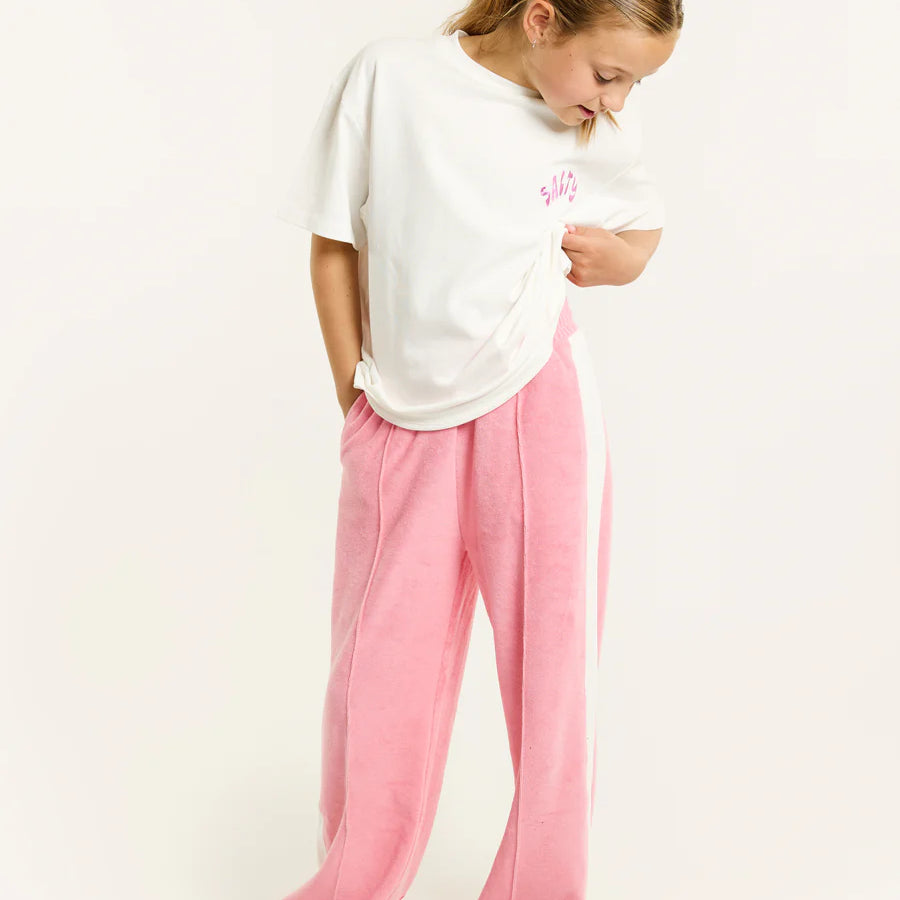 Salty Stitch | Salty track pants pink