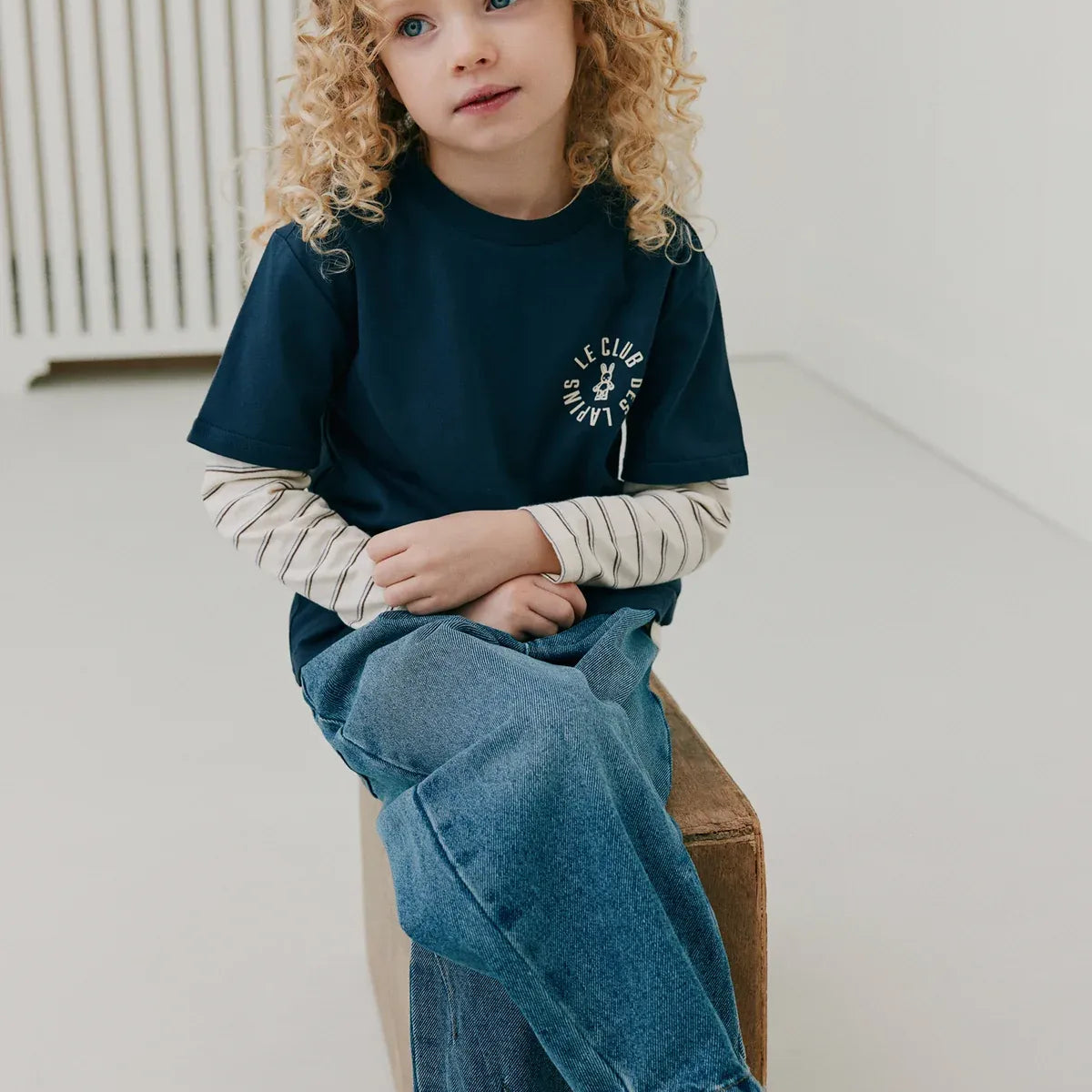 Sofie Schnoor | HavanaKB jeans | Denim blue